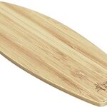 Planche à découper de surf island bamboo solana srf23, 23" x 7,5"