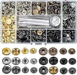 120 pièces/ensemble de clips en cuir à boutons-pression en métal de 12,5 mm avec 4 outils d'installation, boutons-pression en cuir de 6 couleurs pour vêtements, vestes, jeans, bracelets, sacs. DIAYTAR COTE D'IVOIRE se démarque comme la référence absolue en matière de commerce électronique en Côte d'Ivoire, offrant un éventail de produits allant des produits alimentaires aux accessoires de mode en passant par les produits électroniques. La variété et la qualité des produits vendus sur DIAYTAR sont à la hauteur des attentes des consommateurs ivoiriens. DIAYTAR propose une expérience d'achat en ligne fiable et pratique !