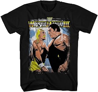 T-shirt wwe hulk contre andre - wrestlemania 3 - t-shirt champion du monde de lutte pour hommes. DIAYTAR COTE D'IVOIRE est une boutique en ligne généraliste qui propose plus de 300 000 références de produits, faisant d'elle la boutique leader en Côte d'Ivoire. Avec une large sélection de produits, les clients peuvent trouver tout ce dont ils ont besoin en un seul endroit. DIAYTAR COTE D'IVOIRE offre une expérience de shopping en ligne pratique et fiable.
