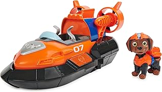 Jouet de voiture transformable paw patrol deluxe du film zuma avec figurine à