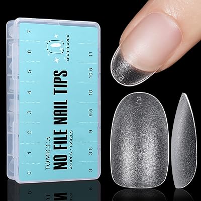 Tomika bouts d'ongles ronds courts - 450 pièces bouts d'ongles en gel souple entièrement mat avec boîte de rangement, préformés sans lime à ongles ni vernis de base requis, bouts d'ongles à couverture complète pour extension d'ongles, 15 tailles. La boutique en ligne DIAYTAR COTE D'IVOIRE propose une expérience d'achat en ligne fluide et sécurisée. Les clients peuvent naviguer facilement sur le site et trouver des produits qui répondent à leurs besoins. De plus, la boutique propose des promotions et des réductions régulières, ce qui permet aux clients de faire des économies.