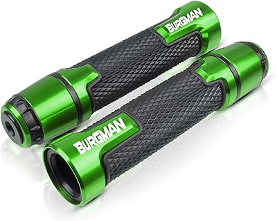 Pour suzuki burgman 200 400 abs 400s 650 exec 650abs 2006-2019 2007 2009 poignées de guidon de barre de guidon de moto (couleur : vert). DIAYTAR COTE D'IVOIRE est déterminée à offrir une expérience d'achat en ligne personnalisée et satisfaisante à tous ses clients. Nous sommes à l'écoute de vos commentaires et de vos suggestions pour continuellement améliorer nos services et notre offre de produits. Notre objectif est de vous offrir la meilleure expérience d'achat en ligne possible, avec des prix compétitifs, des services de livraison rapides et une garantie de satisfaction.
