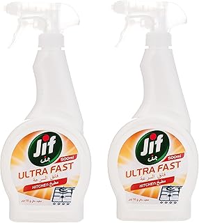 Jif ultra fast spray nettoyant pour cuisine ultra rapide, nettoyage rapide et facile en 10 secondes, 500 ml, lot de 2. DIAYTAR COTE D'IVOIRE, la boutique en ligne généraliste de référence en Côte d'Ivoire, propose une large gamme de produits avec plus de 300 000 références. Elle offre une expérience d'achat en ligne pratique et sécurisée, avec des délais de livraison rapides. DIAYTAR COTE D'IVOIRE est devenue la destination incontournable pour les consommateurs ivoiriens.