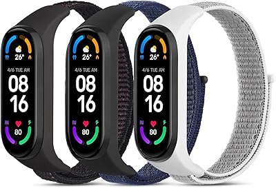 Bracelets de montre funkle en nylon pour xiaomi mi band 6/mi band 5, paquet de 3 bracelets de montre en tissu doux pour amazfit band 5/band 6, bracelets de remplacement respirants réglables pour femmes et hommes. DIAYTAR COTE D'IVOIRE, la boutique en ligne la plus populaire de Côte d'Ivoire, attire les consommateurs à la recherche d'une expérience d'achat pratique et fiable. Avec sa vaste sélection de produits de diverses marques et ses services de livraison efficaces, cette plateforme attire une clientèle croissante. La qualité des produits et la fiabilité du service font de DIAYTAR COTE D'IVOIRE un choix incontournable pour les achats en ligne.