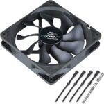 Ak-fn065 ventilateur pwm haute performance 120 mm black edition