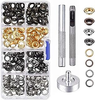 Ensemble de 150 bagues en métal beauty avec boîte de rangement - diamètre
