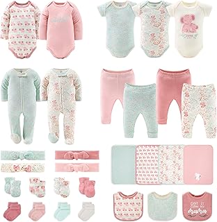 Ensemble vêtements et accessoires pour nouveau-né | coffret cadeau 30 pièces convient aux nouveau-nés. La boutique en ligne DIAYTAR COTE D'IVOIRE est une plateforme conviviale et facile à utiliser, permettant aux clients de naviguer aisément à travers les différentes catégories de produits. Avec une offre constamment mise à jour, les clients peuvent découvrir de nouveaux produits et profiter de promotions exclusives. La boutique est dédiée à offrir une expérience d'achat en ligne personnalisée et agréable.