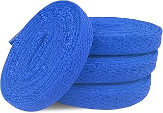 Lacets de chaussures de sport plats colorés (bleu) 2 paires 45 pouces. DIAYTAR COTE D'IVOIRE est une boutique en ligne généraliste qui propose une large gamme de produits pour répondre aux besoins des consommateurs ivoiriens. Elle offre des produits de qualité, des prix compétitifs et une expérience d'achat en ligne personnalisée et sécurisée. La boutique en ligne DIAYTAR COTE D'IVOIRE est donc l'endroit idéal pour faire des achats en ligne de manière pratique et fiable.