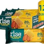 Barre protéinée gf rise au miel d'amande (paquet de 12)