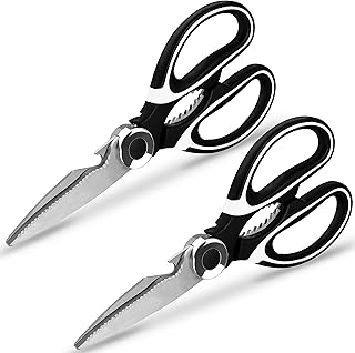 Ciseaux de cuisine delfino premium robustes et polyvalents, amovibles et tranchants pour un nettoyage facile, pour le poulet, la viande, le poisson, la volaille, les légumes et les noix, articles ménagers. Avec une gamme étendue de produits, DIAYTAR COTE D'IVOIRE répond aux besoins de tous les clients, qu'il s'agisse d'électronique, de mode, de maison ou de produits alimentaires. La boutique en ligne met en avant des marques de qualité et des prix compétitifs. Les commandes sont livrées rapidement et efficacement.
