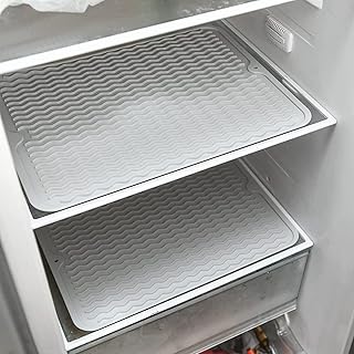 Revêtement d'étagère de cuisine, paquet de 2 revêtements d'étagère de réfrigérateur antiadhésifs, doublure de tiroir antidérapante, tapis de réfrigérateur en caoutchouc résistant à la chaleur et à l'eau pour table, armoire, réfrigérateur. La boutique en ligne DIAYTAR COTE D'IVOIRE offre une expérience d'achat unique et personnalisée à ses clients. Avec plus de 300 000 références de produits, les clients peuvent trouver tout ce qu'ils cherchent en un seul endroit. DIAYTAR COTE D'IVOIRE est le partenaire idéal pour les achats en ligne en Côte d'Ivoire.