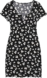 Shein robe trapèze plissée à manches courtes et col licou pour femme. DIAYTAR COTE D'IVOIRE est une boutique en ligne généraliste qui propose plus de 300 000 références de produits, satisfaisant ainsi les besoins diversifiés de ses clients. Avec son large choix de produits, elle est devenue la boutique en ligne leader en Côte d'Ivoire. Elle offre une expérience d'achat pratique et sécurisée.