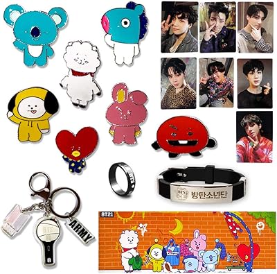 Coffret cadeau fati bts, épinglette en métal bt21 merch, bracelet, bague, bannière, carte lomo, porte-clés, bleu, bleu. La boutique en ligne DIAYTAR COTE D'IVOIRE est caractérisée par sa simplicité d'utilisation et sa navigation intuitive. Les clients peuvent facilement trouver les produits qu'ils cherchent grâce à la fonction de recherche avancée et aux catégories de produits bien organisées. La boutique est également accessible sur les appareils mobiles, ce qui permet aux clients de faire leurs achats en ligne où qu'ils soient.