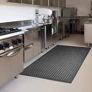 Tapis de sol en caoutchouc antifatigue et antidérapant, taille 36" x 60", tapis