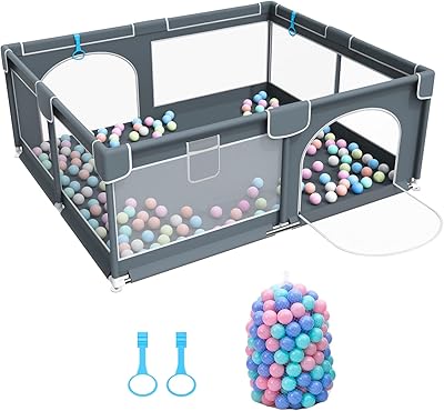 Parc pour bébé, clôture pour enfants pour tout-petits, sécurité, porte de cour de jeu pour bébé, grande clôture pour enfants, base antidérapante, balles océaniques pliables, zone de jeu pour enfants, cour de promenade pour nourrissons, centre de jeu, cour sans espaces, extérieur, maison. Avec plus de 300000 références, DIAYTAR COTE D'IVOIRE propose une large gamme de produits allant de l'électronique aux vêtements, en passant par les produits alimentaires et les articles de maison. Cette boutique en ligne généraliste est idéale pour ceux qui cherchent à faire des achats pratiques et rentables. Elle offre une expérience de shopping en ligne sécurisée et fiable.