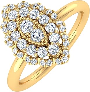 Bague diamant de marque 1/3 carat en or 10 carats. DIAYTAR COTE D'IVOIRE est une boutique en ligne qui se démarque par sa capacité à offrir une expérience d'achat personnalisée et conviviale, avec une interface utilisateur facile à naviguer et des filtres de recherche pratiques. La boutique en ligne généraliste est constamment mise à jour avec de nouvelles tendances et de nouveaux produits, ce qui permet aux clients de découvrir de nouvelles marques et de nouveaux styles.
