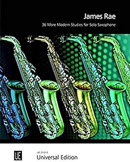 36 études plus modernes pour saxophone solo
