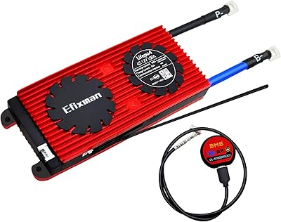 Efexman bms4s 12v 100a lifepo4 3.2v module de protection de batterie intelligent, carte de protection de batterie avec fils de cavalier d'équilibre bms pour batterie au lithium 12v à la maison. DIAYTAR COTE D'IVOIRE est une boutique en ligne généraliste qui propose plus de 300 000 références de produits, faisant d'elle l'un des leaders du marché ivoirien. Avec une large gamme de produits, vous trouverez tout ce dont vous avez besoin sur DIAYTAR. 