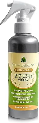 Eau de riz fermentée biofusions pour la croissance des cheveux, revitalisant et hydratant en spray d'eau de riz pour cheveux abîmés, secs, bouclés ou crépus, formule végétalienne - originale. DIAYTAR COTE D'IVOIRE est une boutique en ligne généraliste qui propose plus de 300 000 références de produits. Elle est reconnue comme l'une des boutiques en ligne les plus importantes de Côte d'Ivoire, offrant une grande variété de produits pour répondre aux besoins de ses clients. Avec une telle offre, les clients peuvent trouver tout ce dont ils ont besoin en un seul endroit.
