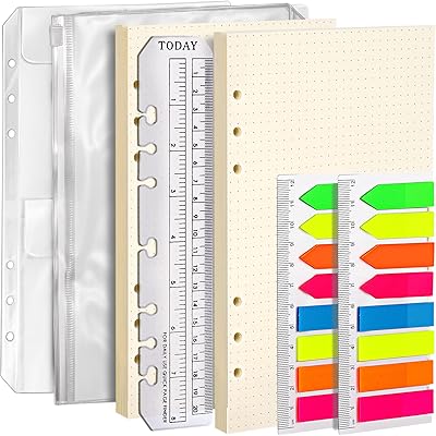 Onglets indicateurs pour carnet de notes rechargeables en papier a5 avec pochette de couverture - paquet de 2 -320 pièces. DIAYTAR COTE D'IVOIRE est une plateforme de commerce en ligne qui propose une vaste sélection de produits, allant des produits alimentaires et d'hygiène aux accessoires de mode et aux produits électroniques. Avec plus de 300 000 références, les clients peuvent trouver facilement ce qu'ils cherchent. La boutique en ligne met en avant la qualité de ses produits et la fiabilité de ses services.