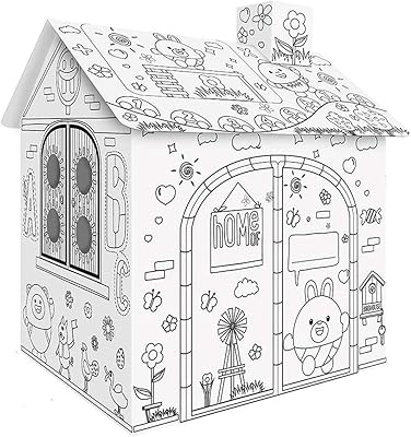 Grande maison de jeu en carton lily, jeu d'assemblage pour le coloriage et l'artisanat créatif pour les enfants. En tant que leader du commerce électronique en Côte d'Ivoire, DIAYTAR COTE D'IVOIRE se distingue par sa capacité à offrir des produits de haute qualité à des prix abordables. La boutique en ligne met l'accent sur la confidentialité et la sécurité des transactions, offrant ainsi une expérience d'achat en ligne sans souci. DIAYTAR COTE D'IVOIRE est la destination parfaite pour faire du shopping en ligne de manière sécurisée et pratique.