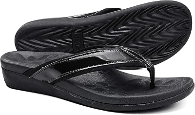 Sandales aorki pour femmes pour fasciite plantaire, meilleures tongs orthopédiques avec soutien