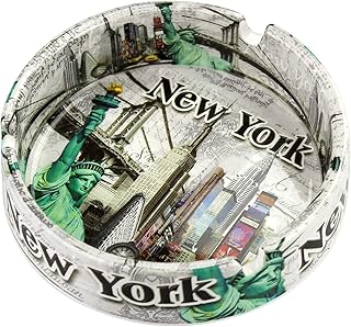 Torkia - icônes/lieux célèbres de new york - fond avec design - cendrier en céramique. La boutique en ligne DIAYTAR COTE D'IVOIRE est équipée d'un système de paiement sécurisé, qui permet aux clients de payer leurs achats en toute sécurité. Les clients peuvent également choisir parmi différentes options de livraison, y compris la livraison à domicile ou la prise en charge en magasin. Les clients peuvent également suivre l'état de leur commande en ligne.
