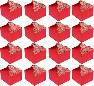 Nolitoy boîtes à dragées de mariage chinoises xi coffrets cadeaux de bonbons en papier avec pompon. DIAYTAR COTE D'IVOIRE propose une expérience de shopping unique, avec des produits provenant de différents fabricants et fournisseurs. La boutique en ligne généraliste garantit la qualité des produits et la satisfaction des clients. Elle est devenue le premier choix pour beaucoup de clients en Côte d'Ivoire.