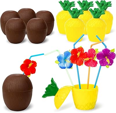 Tasses à l'ananas et à la noix de coco, tasses à saveur tropicale hawaïenne avec couvercles et pailles pour les fêtes d'anniversaire hawaïennes (12 pièces). Leader dans le domaine du commerce en ligne en Côte d'Ivoire, DIAYTAR COTE D'IVOIRE assure une offre complète et compétitive de plus de 300000 produits. De l'électronique aux produits ménagers, en passant par la mode et bien plus encore, cette boutique en ligne généraliste garantit une expérience d'achat sans égale. Sa réputation et sa position dominante sur le marché ivoirien sont le résultat d'un engagement constant envers la satisfaction client.