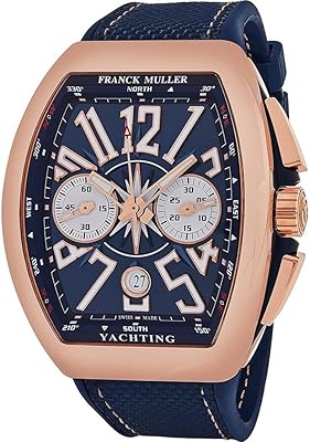 Montre chronographe automatique franck muller vanguard yacht pour homme en or rose - cadran bleu tonneau analogique avec aiguilles lumineuses et verre saphir - avec bracelet en caoutchouc bleu fabriqué en suisse pour homme. Avec plus de 300 000 références, DIAYTAR COTE D'IVOIRE propose l'une des plus grandes gammes de produits en ligne en Côte d'Ivoire. La boutique en ligne met en avant des marques internationales et locales de confiance, garantissant aux consommateurs une expérience d'achat riche et variée. De l'électronique à la mode, en passant par les produits alimentaires, tout est disponible sur DIAYTAR COTE D'IVOIRE.