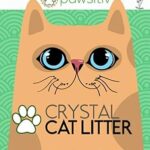 Litière pour chat en silice de luxe pawsitive - 8 litres, parfum lavande