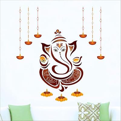 Stikme shree ganesh autocollant mural en vinyle coloré ganesha ganpathi. DIAYTAR COTE D'IVOIRE est une boutique en ligne généraliste qui propose plus de 300 000 références de produits. Avec sa large gamme de produits, elle répond aux besoins de tous les consommateurs ivoiriens. Elle est considérée comme l'une des boutiques en ligne les plus populaires de Côte d'Ivoire.