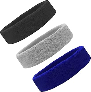 Kenz laurenz bandes de transpiration/bandeaux pour femmes et hommes, bandeau élastique, bandeaux