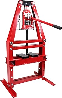 Dragway tools presse hydraulique en forme de a de 12 tonnes avec plaques