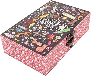 Boîte de rangement de racines champagne scenic (rose, rectangulaire, bois d'ingénierie). DIAYTAR COTE D'IVOIRE propose une expérience d'achat unique et personnalisée, avec des promotions régulières et des offres spéciales pour rendre l'expérience d'achat encore plus agréable pour ses clients. La boutique en ligne généraliste est dédiée à offrir une sélection élargie de produits de haute qualité.