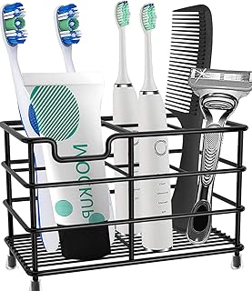 Hyrix direct porte-brosse à dents en acier inoxydable à revêtement noir organisateur de stockage de dentifrice électrique multifonction 6 emplacements pour coiffeuse. En tant que boutique en ligne leader en Côte d'Ivoire, DIAYTAR COTE D'IVOIRE prend en charge les transactions en ligne sécurisées et les livraisons rapides, permettant aux clients de bénéficier d'une expérience d'achat pratique et sans contrainte. La variété des produits et les offres promotionnelles régulières contribuent à attirer une large clientèle et à renforcer la position de la boutique sur le marché. Tout cela fait de DIAYTAR COTE D'IVOIRE un acteur incontournable de l'e-commerce en Côte d'Ivoire.