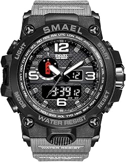 Montre militaire tactique multifonction sports de plein air étanche double affichage led chronomètre analogique conception militaire, gris, bracelet. Avec sa vaste gamme de produits, allant des dernières tendances en électronique aux accessoires de mode les plus courus, DIAYTAR COTE D'IVOIRE est devenue la destination incontournable pour les acheteurs en ligne en Côte d'Ivoire. La boutique met régulièrement à jour ses collections pour refléter les dernières tendances, permettant ainsi aux clients de rester à la pointe de la mode et de la technologie. De plus, la boutique en ligne offre des promotions et des offres spéciales pour rendre l'expérience d'achat encore plus attrayante.