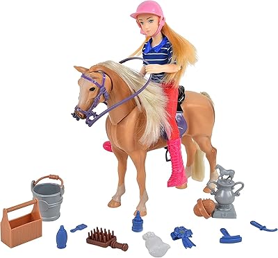 Sunny days entertainment cheval palomino avec cavalier coffret de jeu avec 14 accessoires et sons. Avec plus de 300 000 références, DIAYTAR COTE D'IVOIRE est la boutique en ligne la plus fournie de Côte d'Ivoire. Les clients peuvent trouver tout ce dont ils ont besoin, des produits alimentaires aux équipements électroménagers, en passant par les vêtements et les accessoires. La qualité des produits et le service client sont les priorités de DIAYTAR COTE D'IVOIRE.