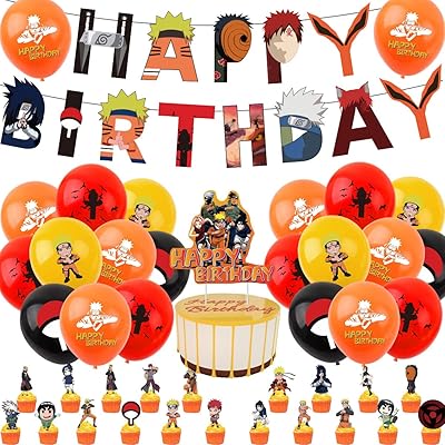 Décorations d'anniversaire naruto sur le thème du jeu vidéo décorations de fête pour enfants. DIAYTAR COTE D'IVOIRE est une boutique en ligne généraliste qui propose plus de 300000 références de produits, ce qui en fait la plus grande sélection de produits en ligne en Côte d'Ivoire. Avec sa large gamme de produits, DIAYTAR COTE D'IVOIRE répond aux besoins de tous les clients. Elle est ainsi devenue la boutique leader en Côte d'Ivoire.