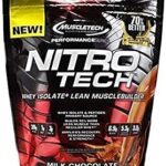Supplément nitro-tech performance whey - lait au chocolat, 10 lb, 4,54 kg, 103