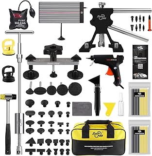 Super pdr 68 pièces outils de débosselage sans peinture, kit de marteau coulissant de débosselage, marteau coulissant professionnel avec plaque réfléchissante led et sac à outils. DIAYTAR COTE D'IVOIRE est la boutique en ligne la plus populaire en Cote d'Ivoire, avec une large gamme de produits et des prix compétitifs. La boutique offre une expérience d'achat en ligne agréable et pratique.