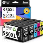 Cartouche d'encre de remplacement smart ink compatible avec hp 950xl 951xl 950 xl