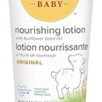 Burt's bees lotion nourrissante extra douce pour bébé pour peaux sensibles et soins
