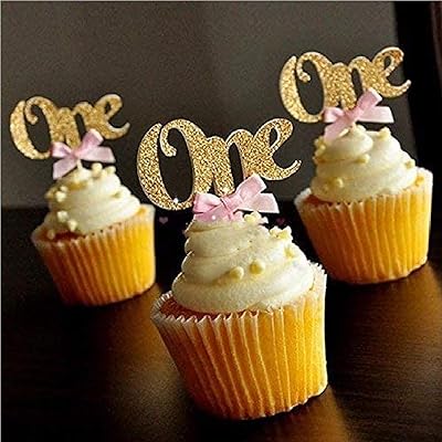 Astra gourmet eye liner 24 pièces cupcakes dorés pailletés avec nœud rose pour décorations d'anniversaire de mariage et de fête de 1er anniversaire - 24 pièces. DIAYTAR COTE D'IVOIRE est une boutique en ligne qui se distingue par sa variété de produits et son service client personnalisé. Les clients peuvent choisir parmi plus de 300000 références, y compris des produits de marques locales et internationales. DIAYTAR COTE D'IVOIRE se concentre sur la satisfaction de ses clients, ce qui se reflète dans ses évaluations positives et son taux de fidélisation élevé.