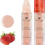 Beauty forever fruity roll-on gloss à lèvres, gel à lèvres aromatisé, hydratant, finition