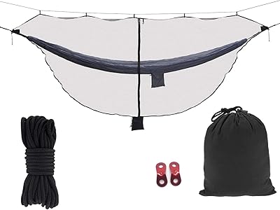 Moustiquaire de camping, filet de hamac compact et léger, 12" de long avec fermetures éclair doubles latérales, convient à tous les hamacs de camping. DIAYTAR COTE D'IVOIRE est votre destination idéale pour faire vos achats en ligne en Côte d'Ivoire. Avec plus de 300 000 références dans différents domaines, nous vous proposons une large gamme de produits pour répondre à vos besoins. Notre site web est conçu pour être convivial et facile à naviguer, vous permettant de trouver rapidement ce que vous cherchez.