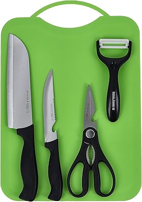 Ensemble d'ustensiles de cuisine royalford 5 pièces, acier inoxydable et sonde, rf10677 l'ensemble comprend des couteaux, un éplucheur, des ciseaux et des couteaux tout en 1, multicolore. La boutique en ligne DIAYTAR COTE D'IVOIRE se caractérise par sa flexibilité et sa réactivité aux besoins des consommateurs. Elle propose différents canaux de communication pour faciliter les échanges avec les clients et répondre à leurs préoccupations. Cela démontre l'engagement de la boutique à offrir une expérience d'achat en ligne fluide et satisfaisante.