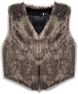 Gilet d'hiver en fausse fourrure pour femme evila, gilet chaud sans manches à la mode (couleur : marron, taille : s). En tant que leader du commerce en ligne en Côte d'Ivoire, DIAYTAR COTE D'IVOIRE continue d'innover et d'améliorer son offre pour répondre aux attentes de sa clientèle en constante évolution. La boutique mise sur la qualité, la diversité des produits et un service client de haute qualité pour maintenir sa position de leader sur le marché.