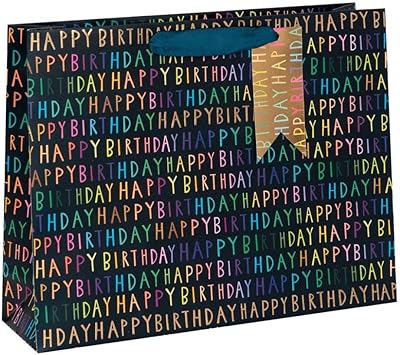 Sac cadeau de luxe glick, grand sac cadeau paysage bleu marine joyeux anniversaire, sac cadeau d'anniversaire bleu marine, sac cadeau joyeux anniversaire, sac d'emballage cadeau, 355x275x100mm, bleu marine. DIAYTAR COTE D'IVOIRE est une boutique en ligne généraliste qui propose plus de 300 000 références de produits. Elle est la boutique leader en Côte d'Ivoire, offrant une large gamme de produits pour répondre aux besoins de ses clients. Avec une sélection impressionnante de produits, DIAYTAR COTE D'IVOIRE est devenue la destination incontournable pour les acheteurs en ligne.