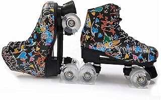 Chaussures de skate en microfibre imprimé noir et blanc double rangée 4 roues chaussures de skate en pu cadeaux pour enfants chaussures d'entraînement de sport. DIAYTAR COTE D'IVOIRE est une boutique en ligne généraliste qui propose plus de 300 000 références de produits, faisant d'elle la boutique leader en Cote d'Ivoire. Avec une gamme étendue de produits, les clients peuvent trouver tout ce dont ils ont besoin en un seul endroit. DIAYTAR COTE D'IVOIRE se distingue par son offre variée et son service de qualité.
